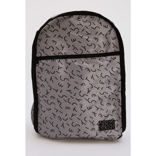 Double Sided Waterproof Printed Backpack - DeFacto - Modalova