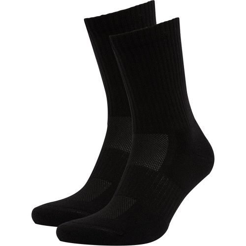 Pack Knit Long Socks - Black - DeFacto - Modalova