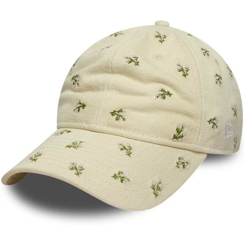 Womens New Era Floral Cream 9TWENTY Adjustable Cap female - New Era Cap - Modalova
