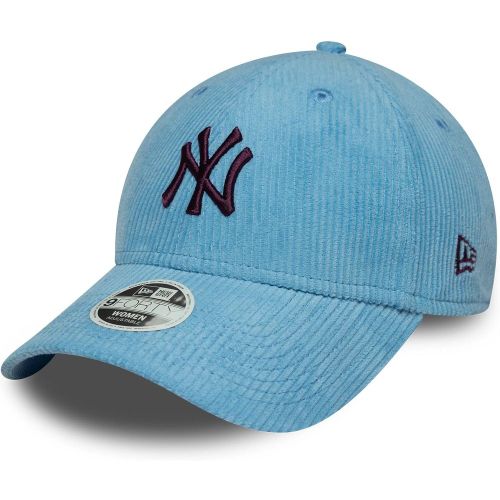New York Yankees Womens MLB Cord Pastel Blue 9FORTY Adjustable Cap female - New Era Cap - Modalova