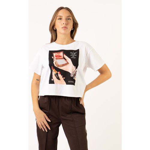 Shirt Bianca Stampata - TWINSET - Modalova