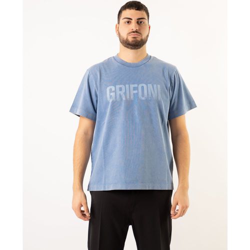 T-Shirt Grifoni Azzurra - GRIFONI - Modalova