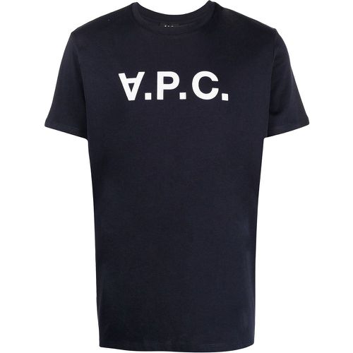 T-shirt con stampa logo - A.P.C. - Modalova