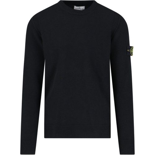 Maglia girocollo logo - Stone Island - Modalova