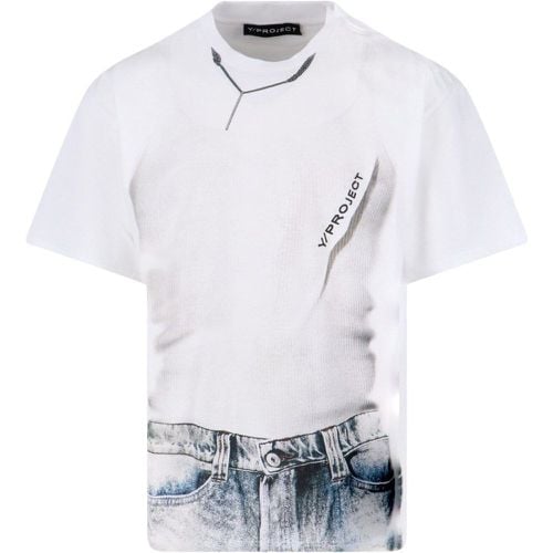 T-shirt "Trompe l'Oeil" - Y/Project - Modalova