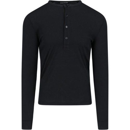 Maglietta "Henley" - Tom Ford - Modalova