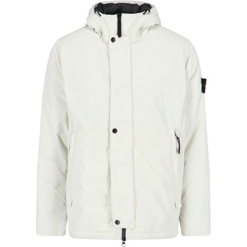 Giacca tecnica con cappuccio - Stone Island - Modalova