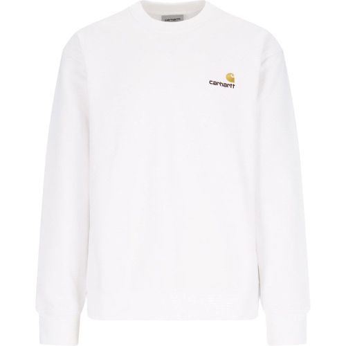 Felpa girocollo "American Script Sweat" - Carhartt WIP - Modalova