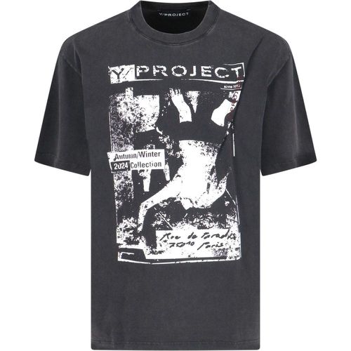 T-shirt logo "Rock Band" - Y/Project - Modalova