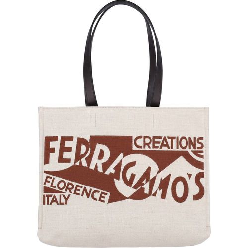 Borsa tote logo - Ferragamo - Modalova