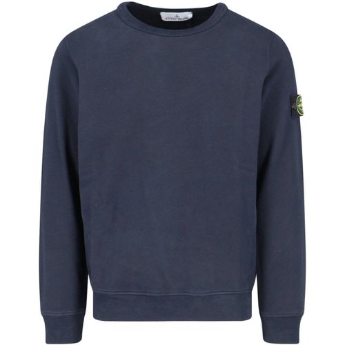 Felpa girocollo logo - Stone Island - Modalova