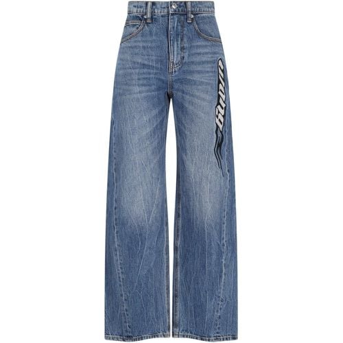 Jeans baggy logo - alexander wang - Modalova