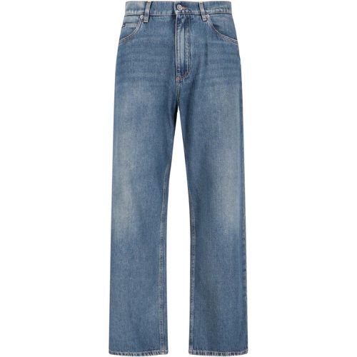 Jeans ampi logo - Dolce & Gabbana - Modalova