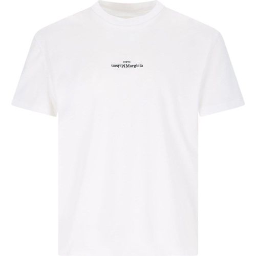 T-shirt "Distorted Logo" - Maison Margiela - Modalova