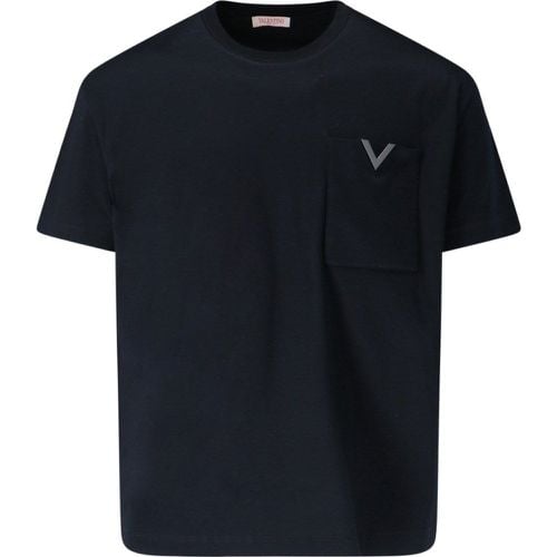 T-shirt "V Detail" - Valentino - Modalova