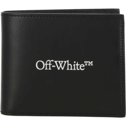 Portafoglio nero con logo - Off White - Modalova