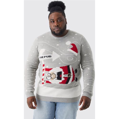 Maglione natalizio Plus Size To The Pub - boohoo - Modalova