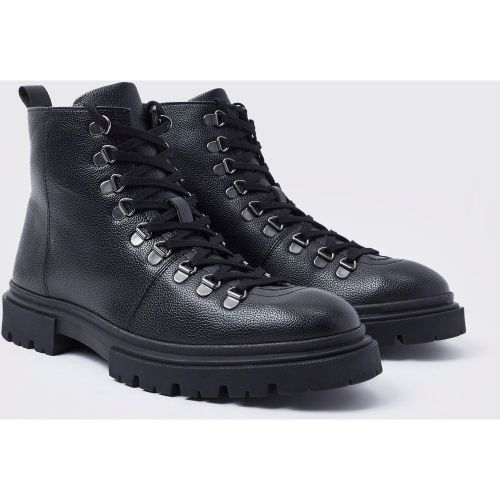 Botas Militares Gruesas, Negro - boohoo - Modalova