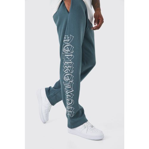 Pantalón Deportivo De Pernera Recta Worldwide - boohoo - Modalova