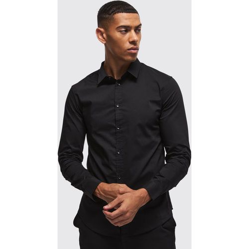 Camicia Slim Fit a maniche lunghe - boohoo - Modalova