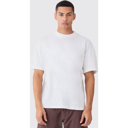 T-shirt Basic oversize con girocollo esteso - boohoo - Modalova