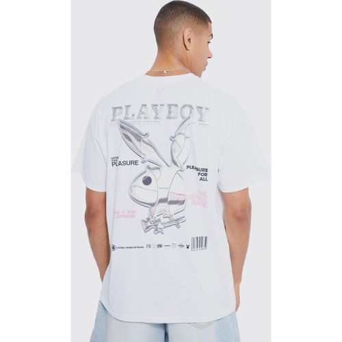 Camiseta Oversize Con Estampado De Playboy - boohoo - Modalova