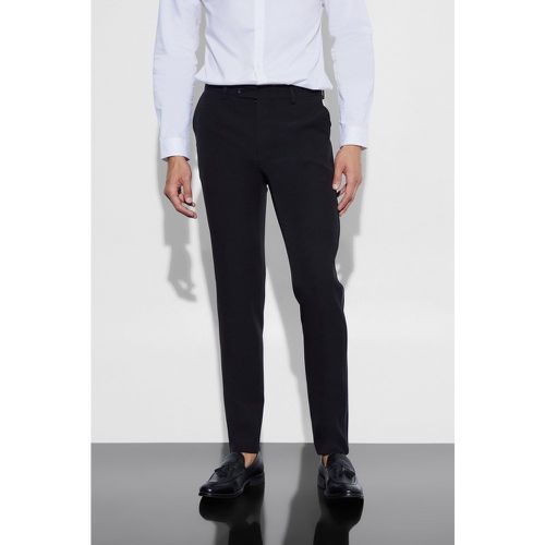 Pantaloni smoking Skinny Fit, Nero - boohoo - Modalova