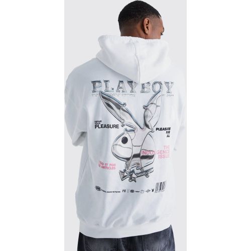 Sudadera Oversize Con Capucha Y Estampado De Playboy - boohoo - Modalova