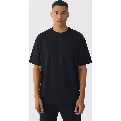 T-shirt oversize Basic, Nero - boohoo - Modalova