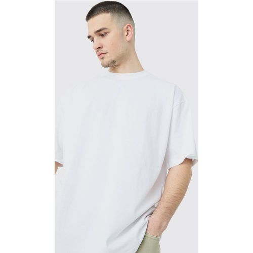 Camiseta Tall Oversize Con Cuello De Caja - boohoo - Modalova