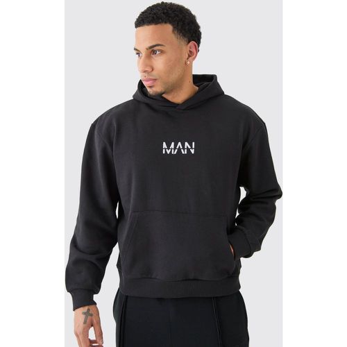 Sudadera Man Oversize Recta Gruesa Con Capucha - boohoo - Modalova