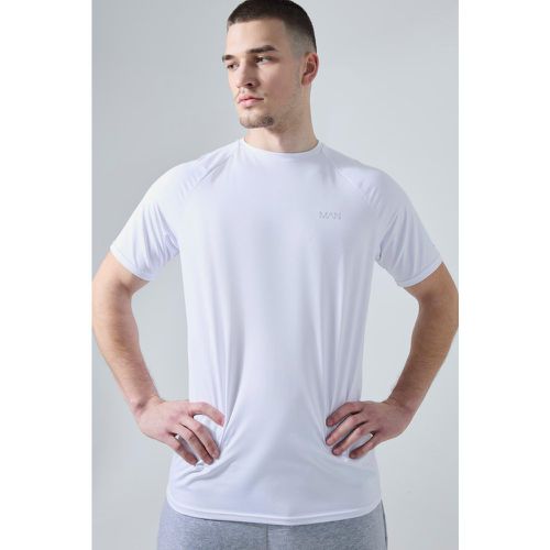 T-shirt Tall Man Active Gym con maniche raglan - boohoo - Modalova
