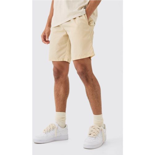 Elastic Waist Comfort Nylon Shorts - boohoo - Modalova
