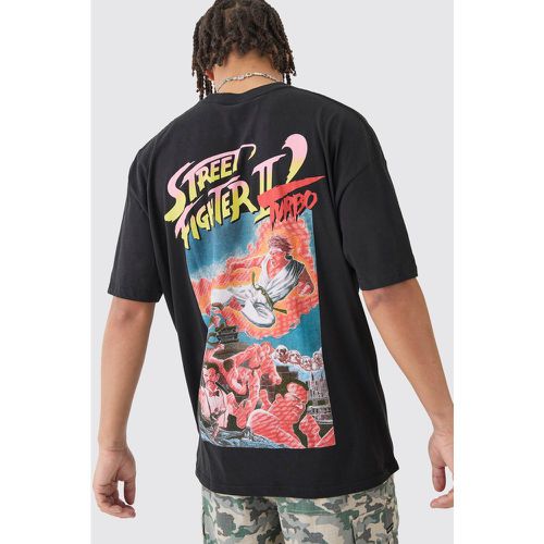 Oversized Street Fighter Gaming License T-Shirt - boohoo - Modalova