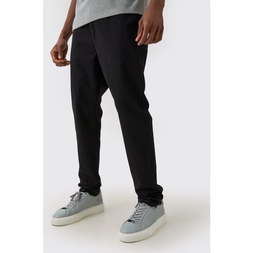 Pantalón Tall Chino Pitillo Con Cintura Fija - boohoo - Modalova