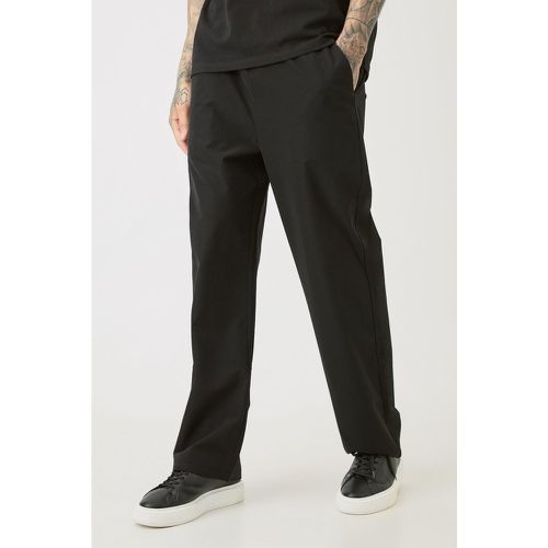 Pantalón Tall Crop Holgado Técnico Ligero Con Cintura Elástica - boohoo - Modalova