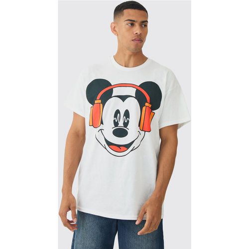 Oversized Mickey Mouse Disney License T-shirt - boohoo - Modalova