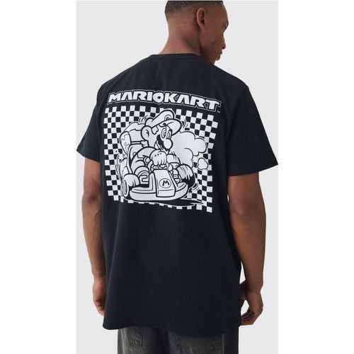 Camiseta Oversize Con Estampado De Mario Kart - boohoo - Modalova