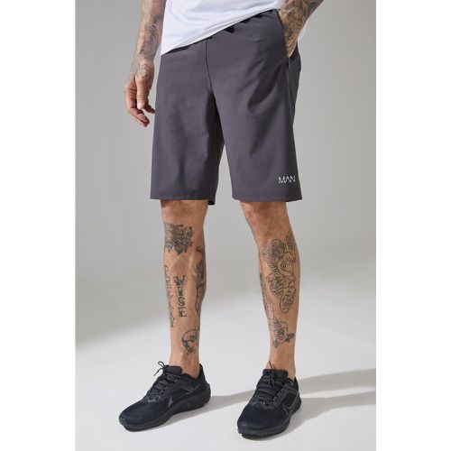 Pantaloncini Tall Man Active Gym da 12 cm con tasche con zip - boohoo - Modalova