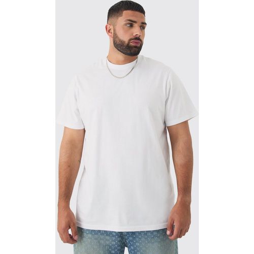 Camiseta Plus Básica Con Cuello De Caja - boohoo - Modalova