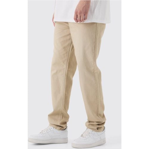 Pantalón Tall Chino Ajustado Con Cordón Elástico - boohoo - Modalova