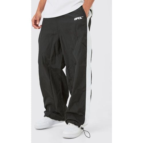 Pantalones Bombachos Con Panel Lateral Ofcl - boohoo - Modalova