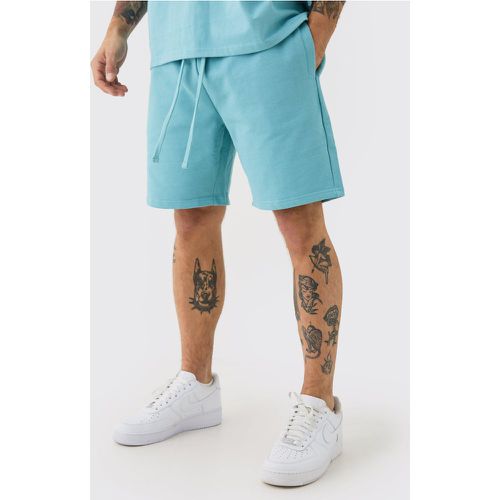 Pantaloncini rilassati in jersey super pesante - boohoo - Modalova