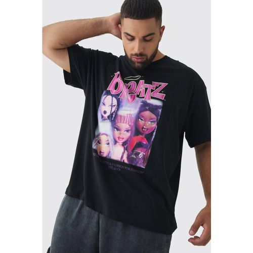 T-shirt Plus Size nera ufficiale Bratz - boohoo - Modalova