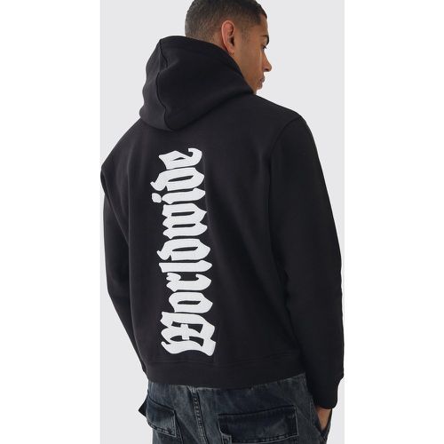 Sudadera Oversize Con Capucha Y Aplique Worldwide - boohoo - Modalova