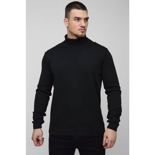 Maglione Tall Basic Regular Fit a collo alto - boohoo - Modalova