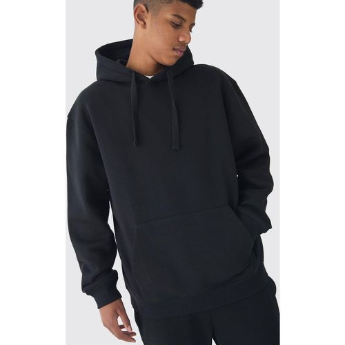 Sudadera Tall Oversize Negra Con Capucha - boohoo - Modalova