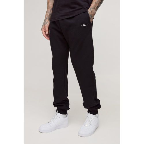 Pantalón Deportivo Tall Regular Con Firma Man - boohoo - Modalova