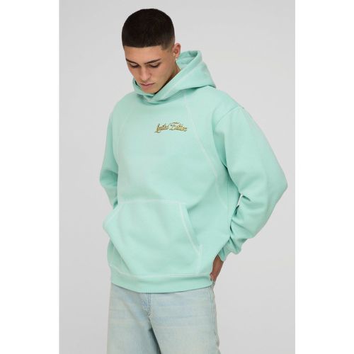 Sudadera Oversize Limited Edition Con Capucha Y Costuras En Contraste - boohoo - Modalova