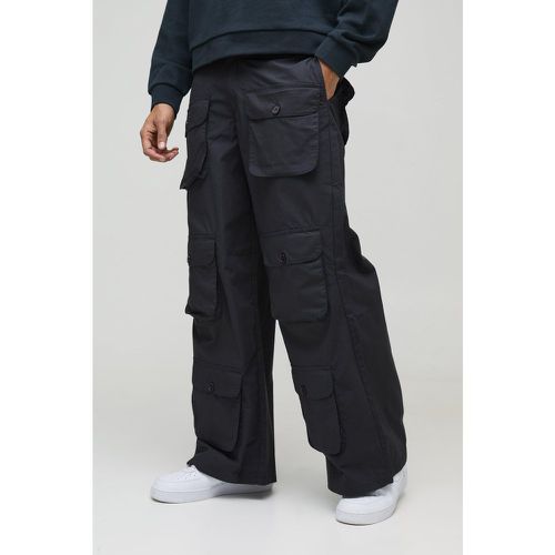 Pantaloni super comodi in nylon ripstop con tasche Cargo - boohoo - Modalova